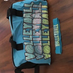 Volleyball bag and headband